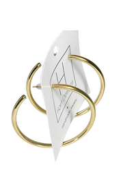 Golden Circle Hoop