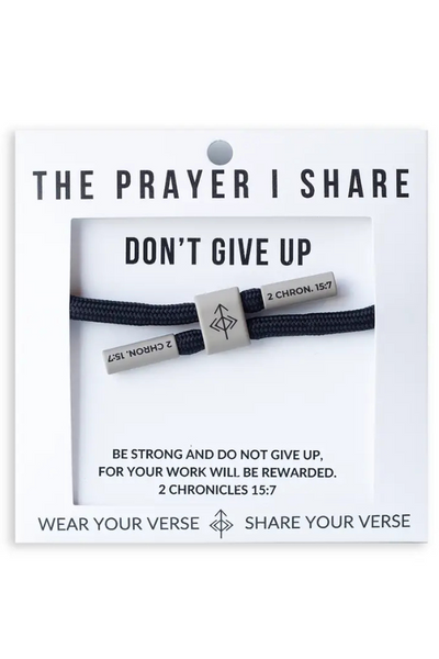 Don't Give Up, 2 Chronicles 15:7