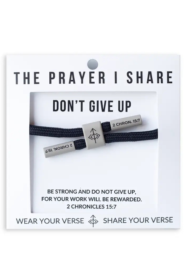 Don't Give Up, 2 Chronicles 15:7