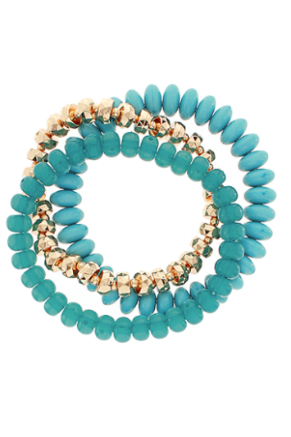 Easy Does It Stack, Turquoise