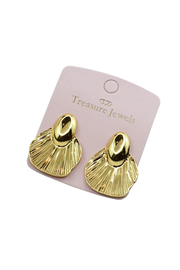 Golden Fanfare Earrings