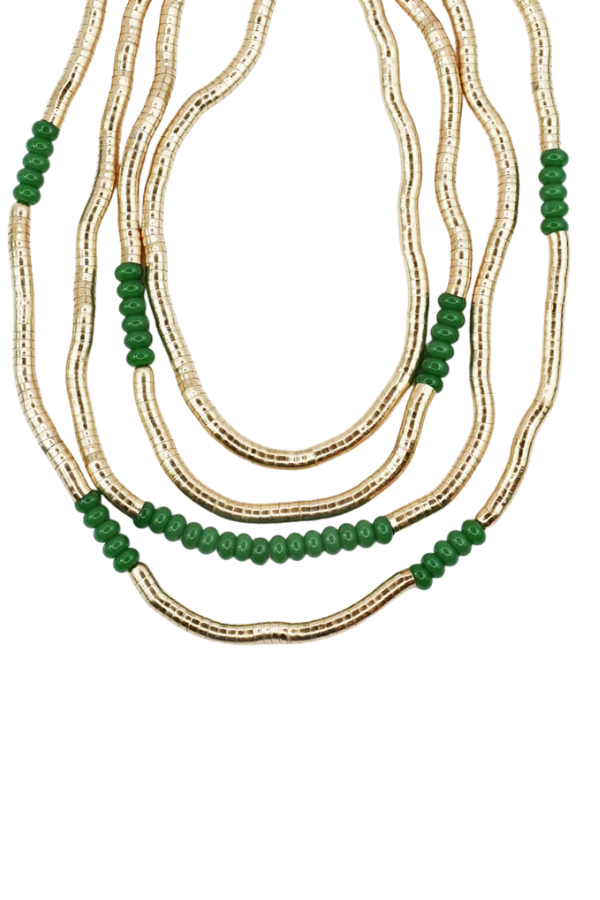 Imperial Green Layered Necklace