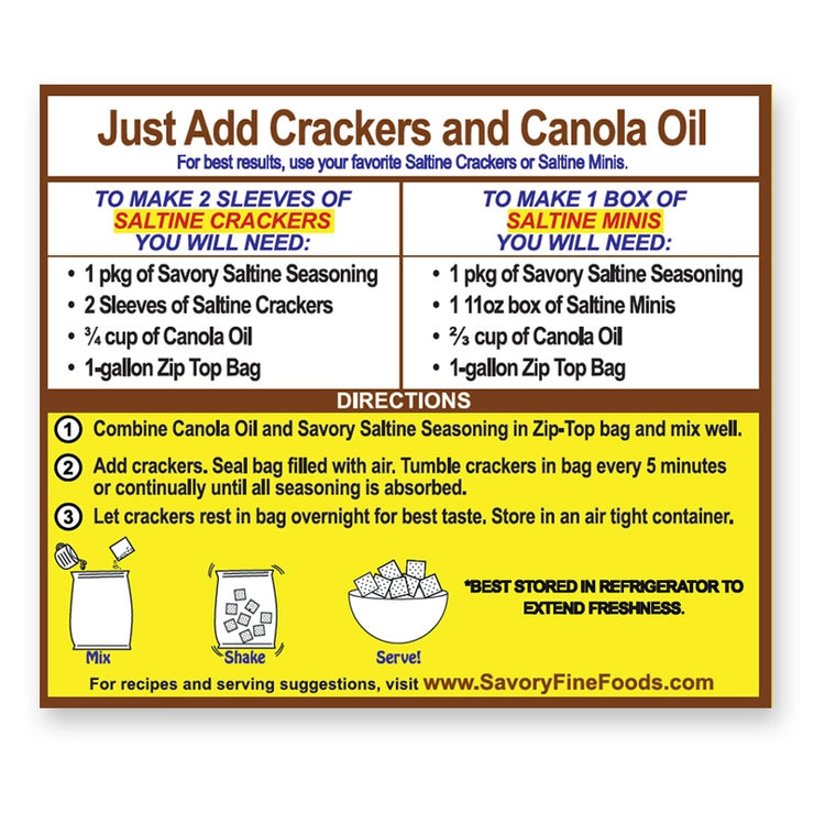 Savory Party Cracker Seasoning, Cinnamon Toast