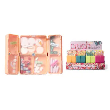 Crush Pill Organizer, Pink