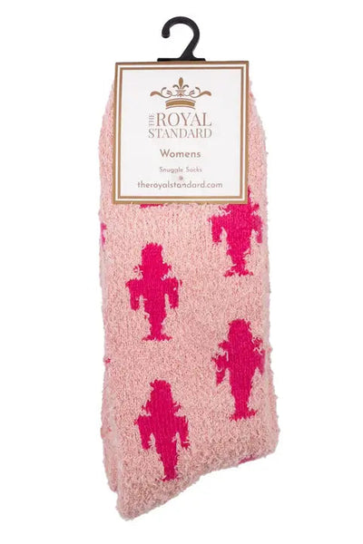 Nutcracker Snuggle Socks, Pink
