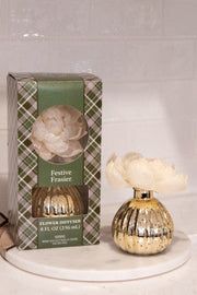 Festive Frasier Holiday Mercury Flower Diffuser