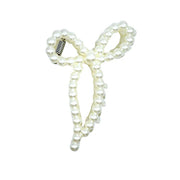 Paris Pearl Bow Hair Clip
