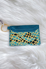 Keychain Wallet, Teal
