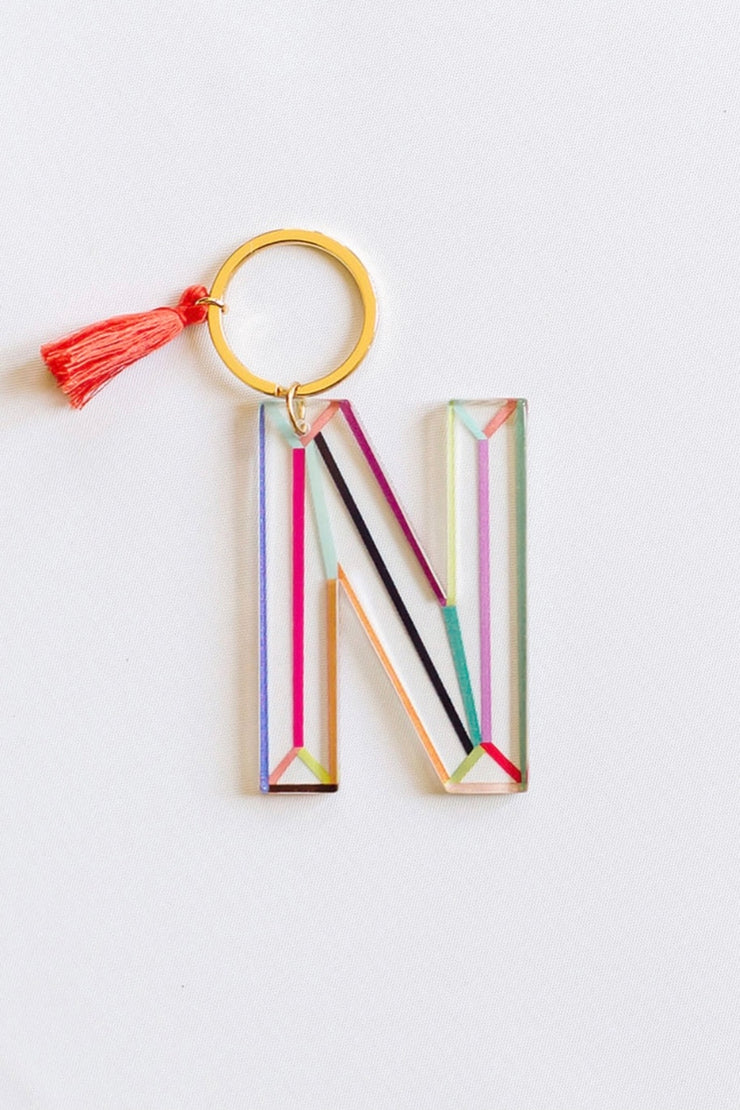 Keychain Initial "N"