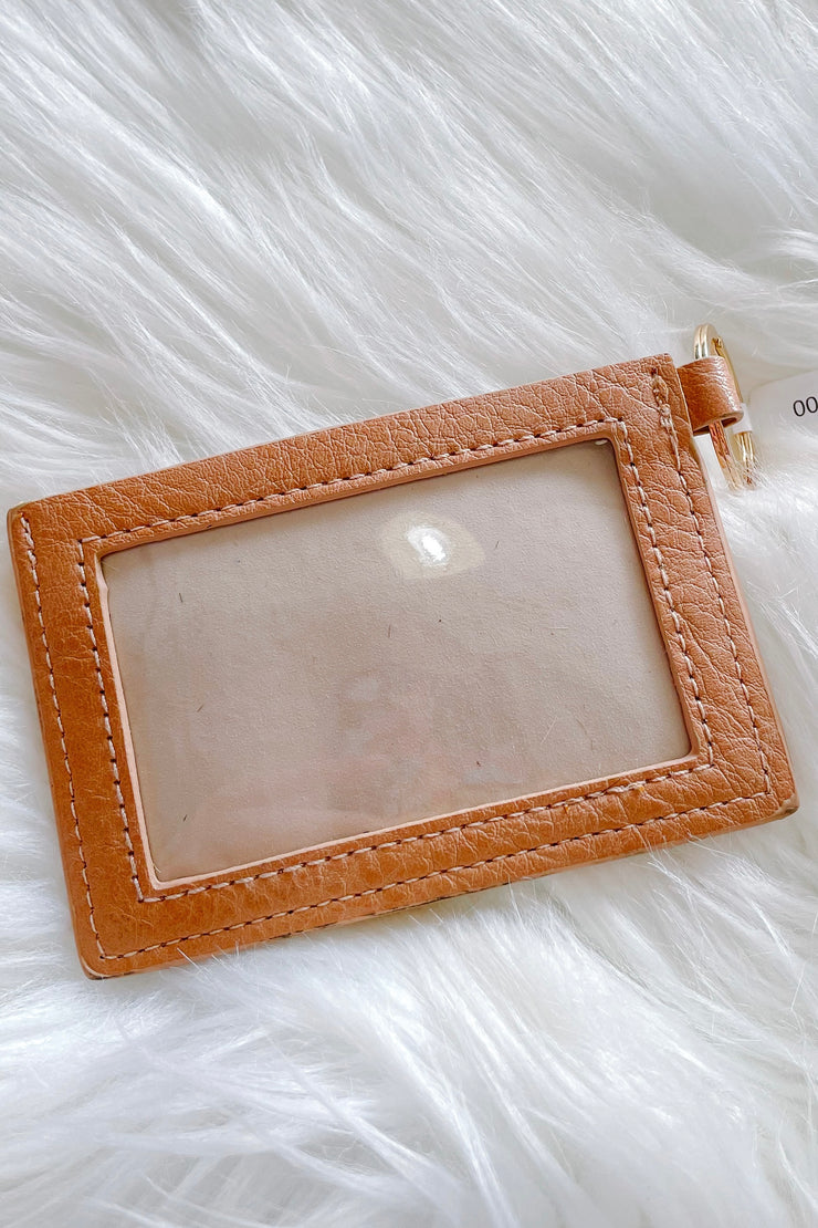 Keychain Wallet, Tan