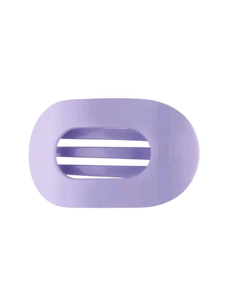Small Flat Round Clip, Lilac You