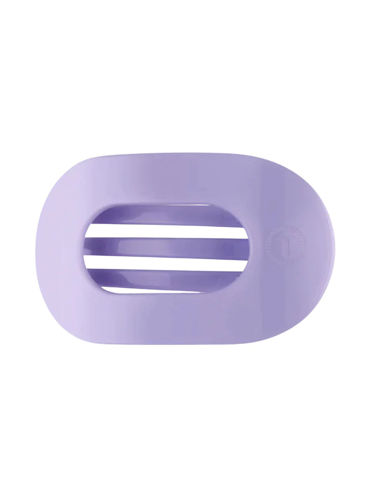Medium Flat Round Clip, Lilac