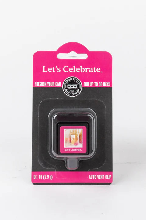 Let's Celebrate Auto Vent Clip
