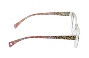 Orchid Island- Tan/leopard/floral blue light eye glasses