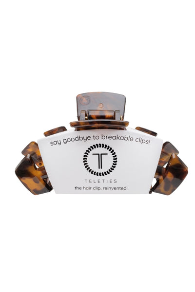 Large Hair Clip, Tortoise