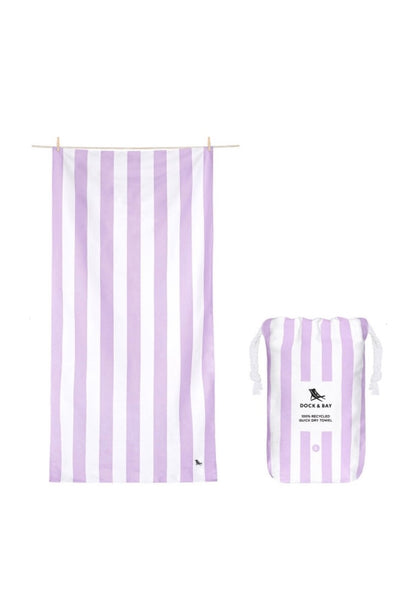 Beach Towel Cabana, Lombok Lilac