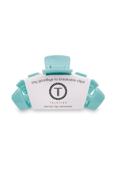 Medium Hair Clip, Baby Blue