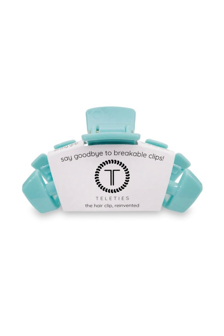 Medium Hair Clip, Baby Blue