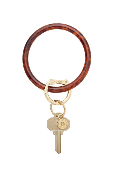 Big O Resin Key Ring, Tortoise