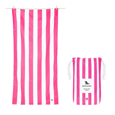 Beach Towel Cabana, Phi Phi Pink